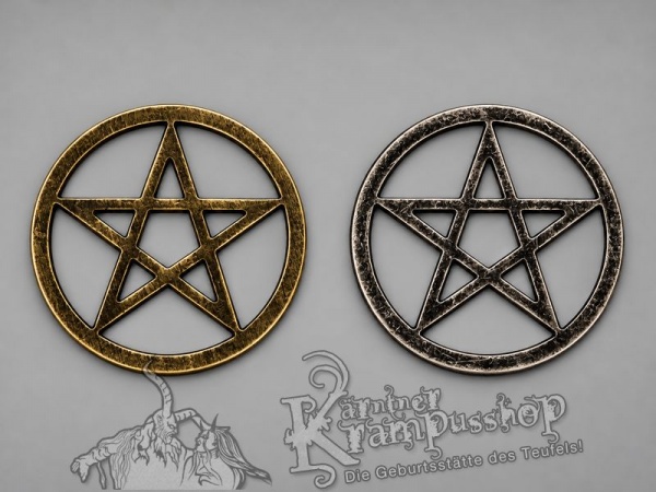 Anhänger Pentagram 90x90