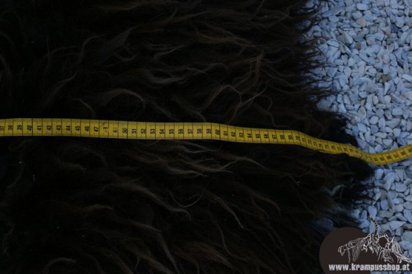 Schaf Langhaar Dunkelbraun Schwarzbraun