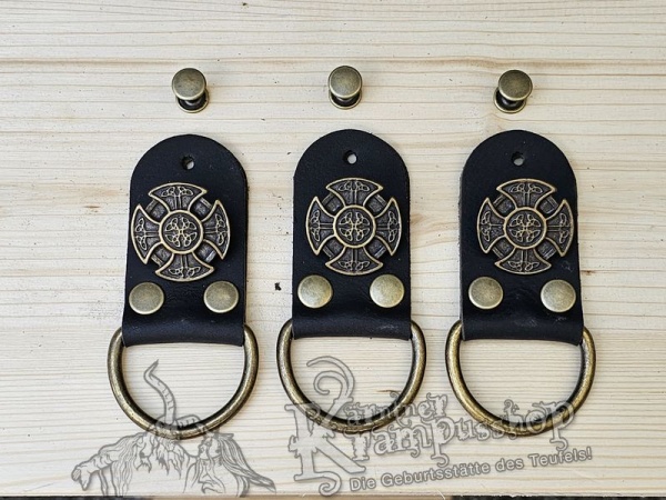 Gürtelschlaufen Set mit Zierniete