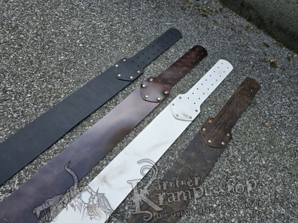 ÜBERLÄNGEN Krampusgürtel 13cm BREIT