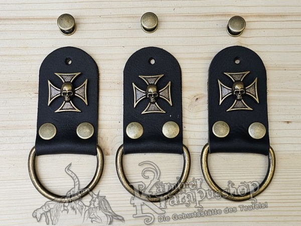 Gürtelschlaufen Set mit Zierniete