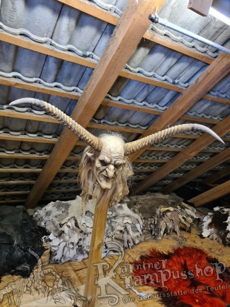 Afrikanische Wasserbock Hörner