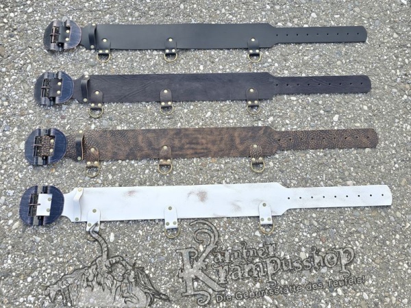 Krampusgürtel mit *LASCHEN* 11cm BREIT