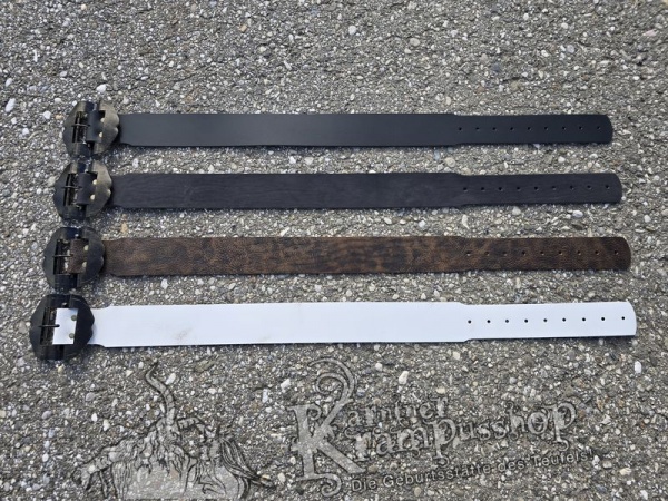 Krampusgürtel 8cm BREIT