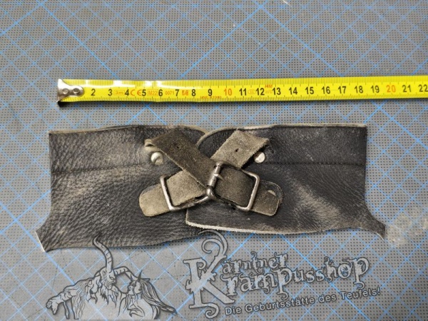 Gamaschen Doppelschließen gekreuzt zum Basteln