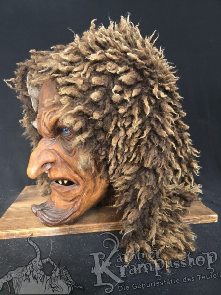 Kopffell URIG SCHAF HELLES BRAUN