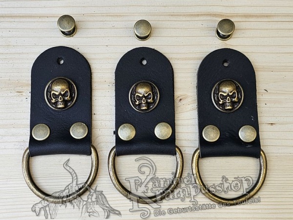 Gürtelschlaufen Set mit Zierniete