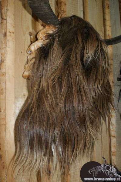 Kopffelle genäht Gross Fuchsbraun Naturgewachsen