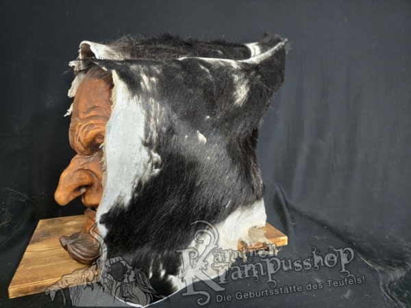 Kaputze BRAUN Rassiert SPITZ nach HINTEN