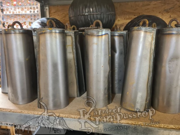 Stahlblech Rohrglocke Urig Rostig Kurz