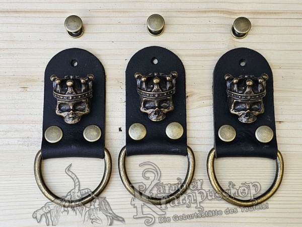 Gürtelschlaufen Set mit Zierniete