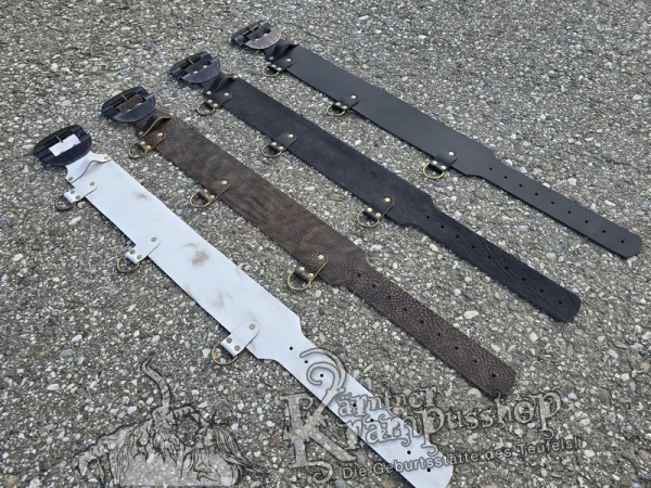 Krampusgürtel mit *LASCHEN* 11cm BREIT