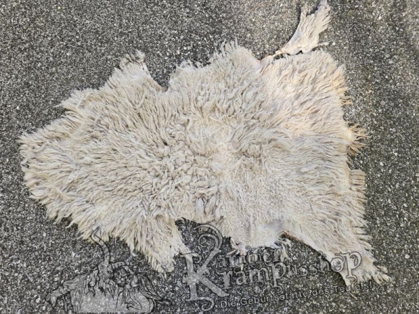 Schaffelle Kurzhaar Weiss naturgewachsen