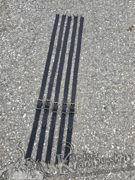 Querriemen & Hosenträger 30mm SCHWARZ