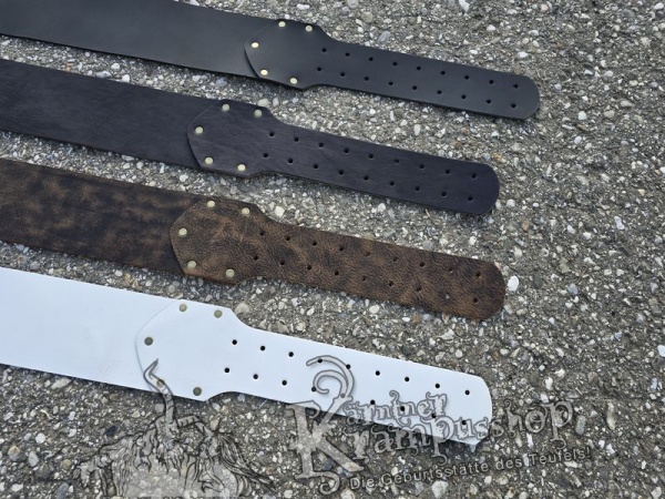 ÜBERLÄNGEN Krampusgürtel 13cm BREIT