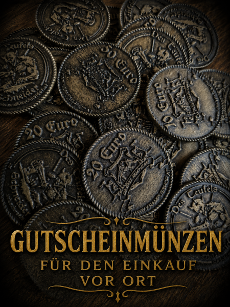 Gutscheinmünzen zu 50€ VERSANDKOSTENFREI!