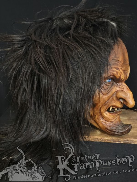 Langhaar Kopffell Naturbraun