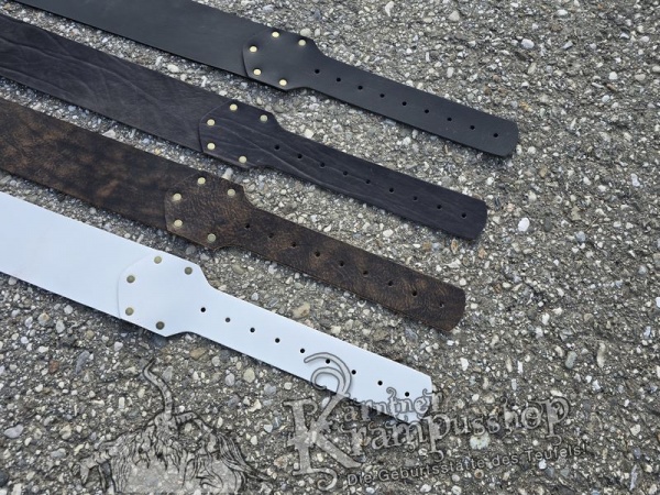 ÜBERLÄNGEN Krampusgürtel 11cm BREIT