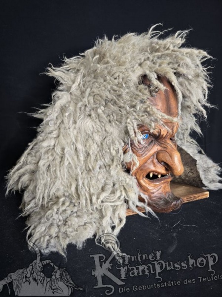 Kopffell URIG SCHAF GRAU / DRECKIG WEISS