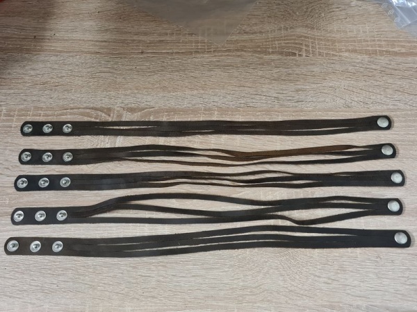 Leder Wickel Armband