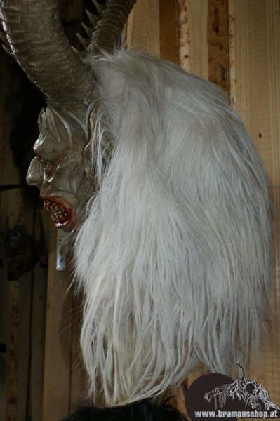 Kopffelle genäht Gross Weiss Naturgewachsen