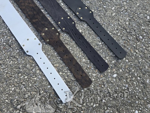 ÜBERLÄNGEN Krampusgürtel 11cm BREIT