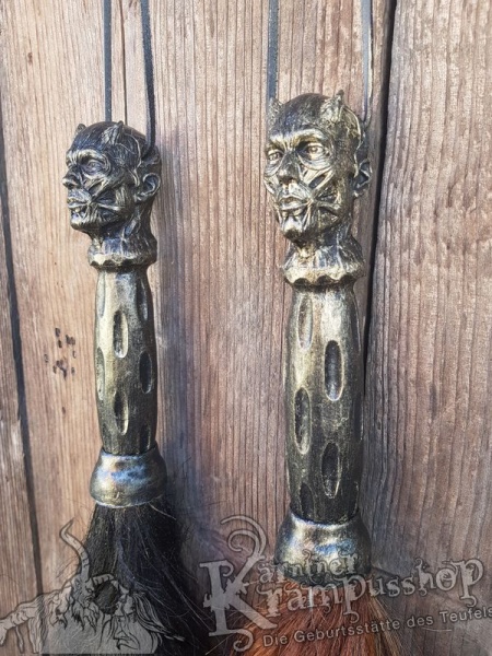 Pferdeschweif mit Stilgriff Anatomie