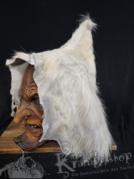 Kaputze WEISS Rassiert SPITZ nach OBEN