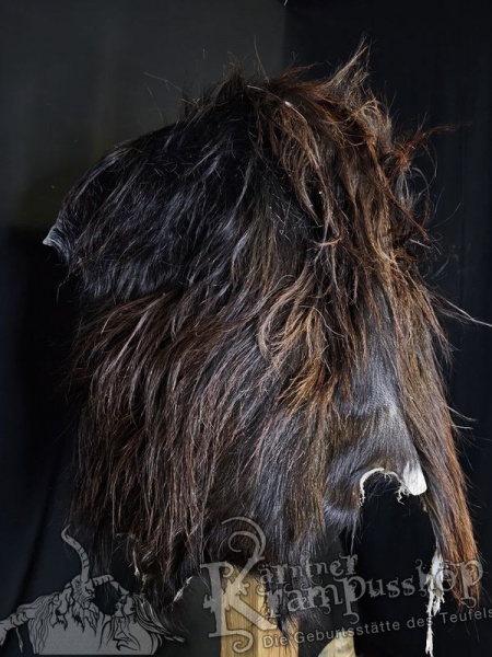 Kopffelle genäht Naturbraun KURZHAAR Kaputzenschnitt