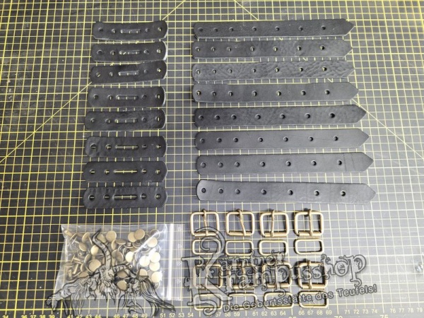 Schnallen Set für Springerstiefel