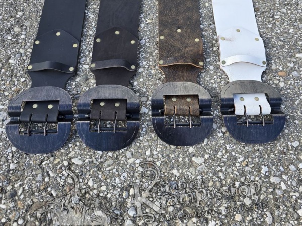 ÜBERLÄNGEN Krampusgürtel 13cm BREIT