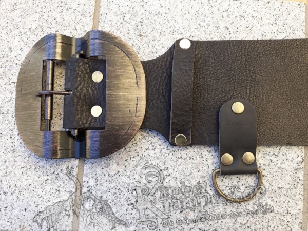Gürtelschlaufen Set Antik Hell