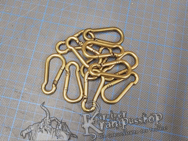 5mm Karabiner Messing