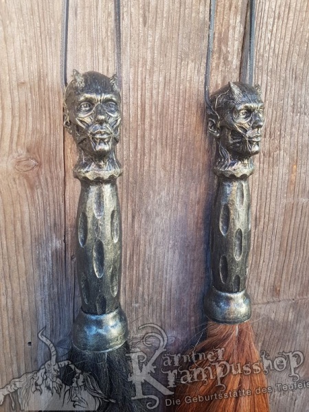 Pferdeschweif mit Stilgriff Anatomie