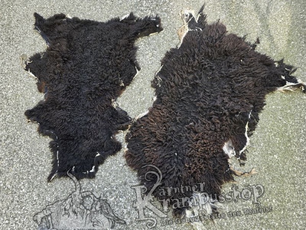 Schaffelle Kurzhaar Dunkelbraun