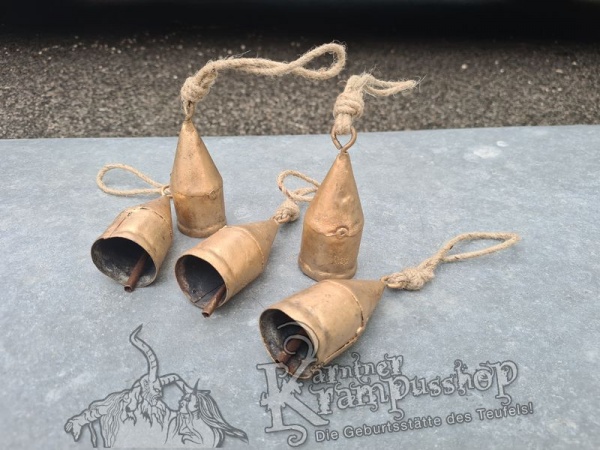 Urige Turmglocke Antik am Strick Abverkauf