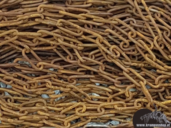 10 Meter Kette Rostig 4mm