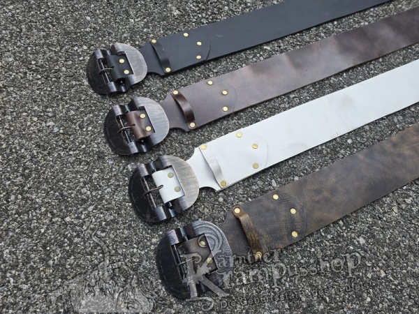 ÜBERLÄNGEN Krampusgürtel 11cm BREIT