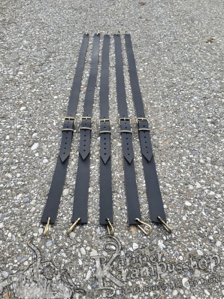 Querriemen & Hosenträger 30mm SCHWARZ