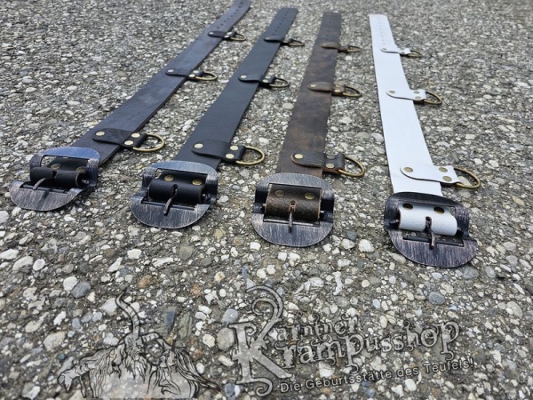 Krampusgürtel 6cm BREIT mit Lasche