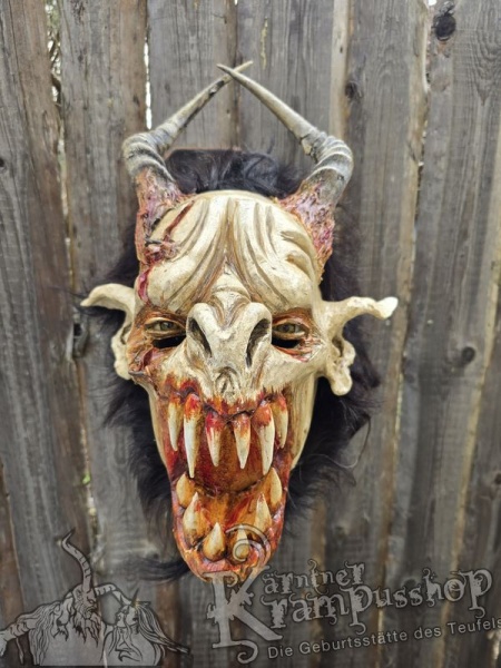 Kinder Krampusmaske Rettenbacher