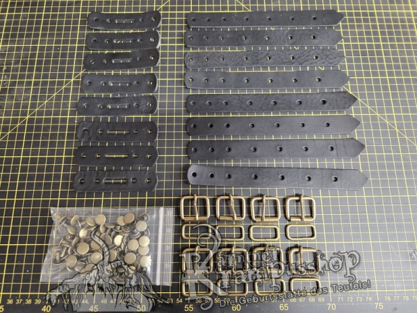 Schnallen Set für Springerstiefel