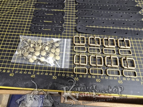 Schnallen Set für Springerstiefel