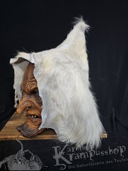 Kaputze WEISS Rassiert SPITZ nach OBEN