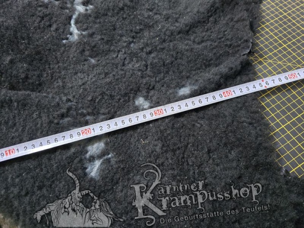 Lammfelle Kurz Schwarz Gefärbt