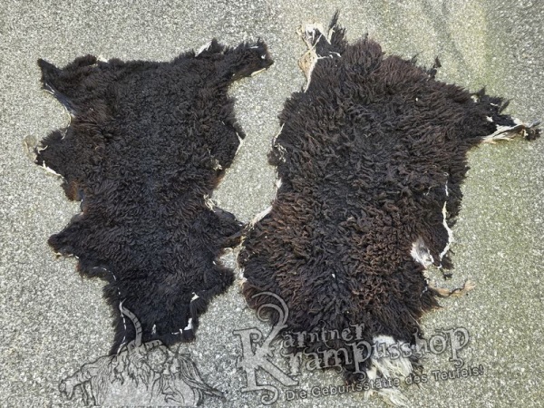 Schaffelle Kurzhaar Dunkelbraun