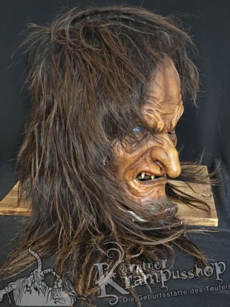 Langhaar Kopffell Naturbraun