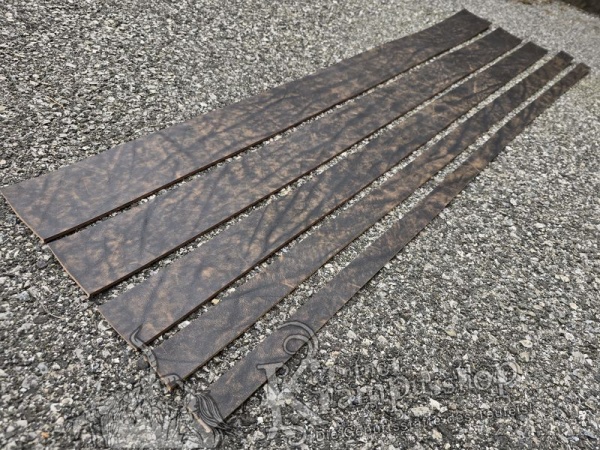 Gürtelleder Lederriemen Zuschnitt HELLBRAUN