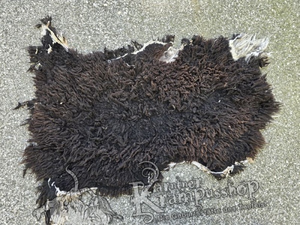 Schaffelle Kurzhaar Dunkelbraun