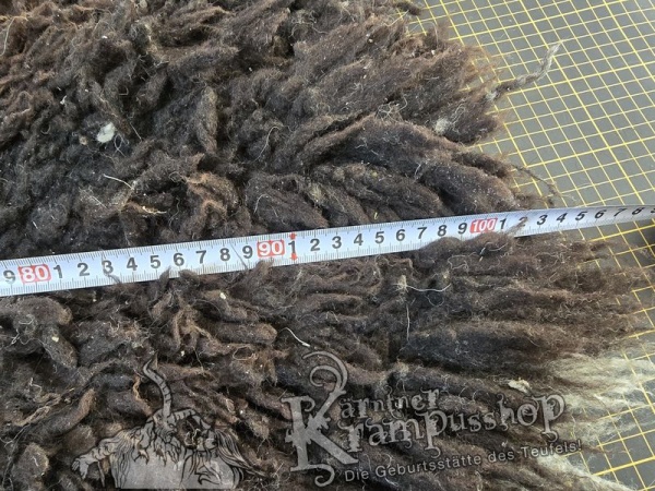 Schaffelle Kurzhaar Dunkelbraun